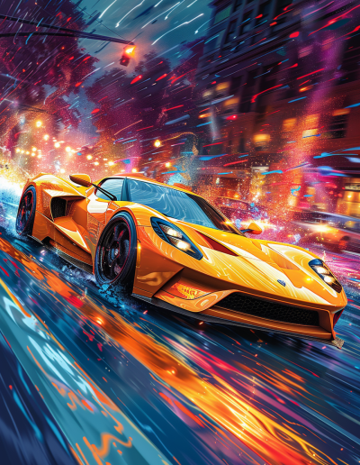 تصویر کاور کتاب رنگ آمیزی ماشین های اسپورت برای بزرگ سالان