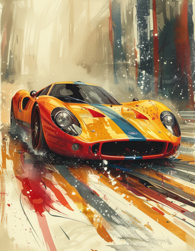 تصویر کاور کتاب رنگ آمیزی ماشین های اسپورت برای بزرگ سالان